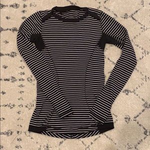 Lululemon striped long-sleeve